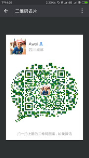 Awei头像,二维码