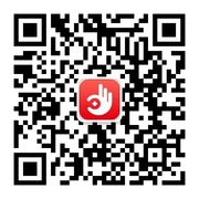 微笑的白杨头像,二维码