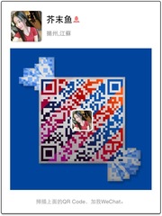 芥末鱼头像,二维码