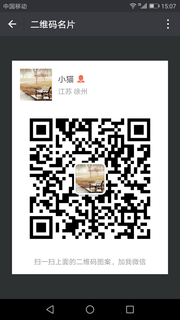 小猫头像,二维码