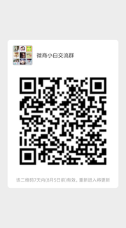 微商小白交流群群头像,群二维码