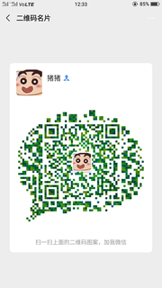 猪猪头像,二维码